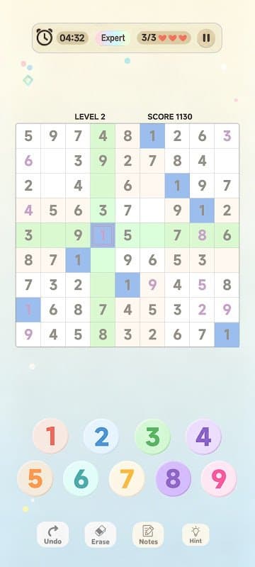 Sudoku screenshot 5