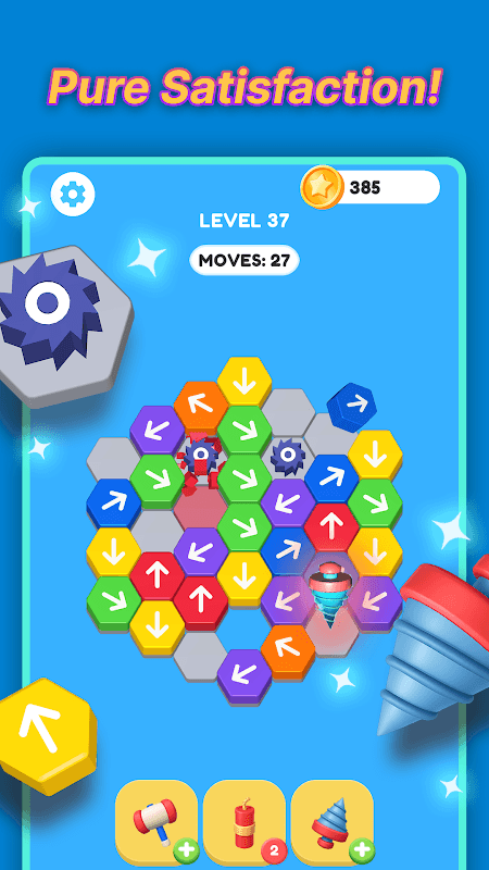 Hex Go Sort Puzzle screenshot 1