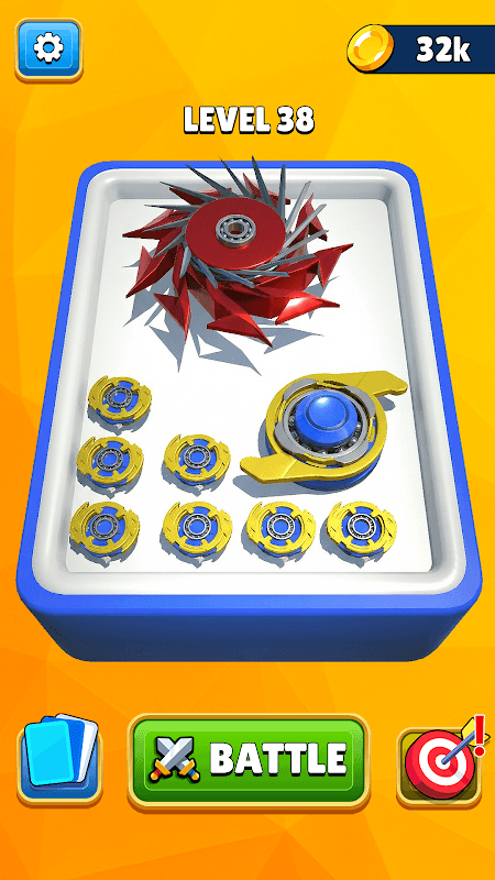 Spinner Merge Fight Game screenshot 4