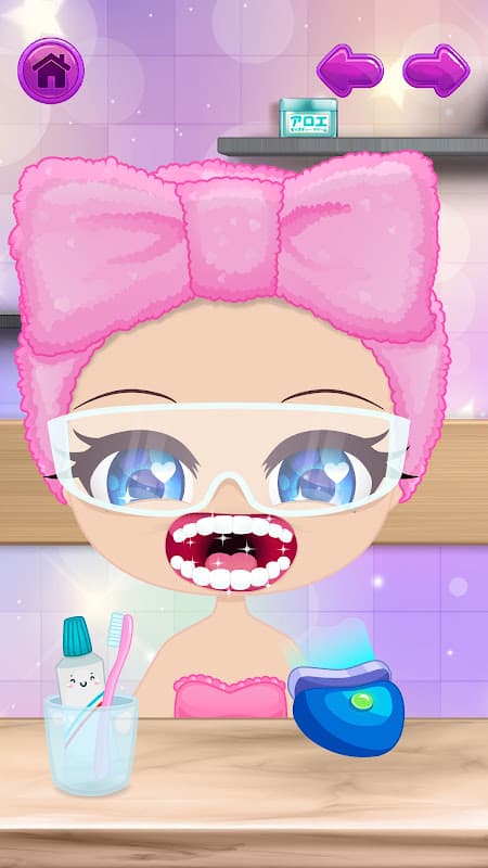 Chibi Dress Up Beauty Salon screenshot 3