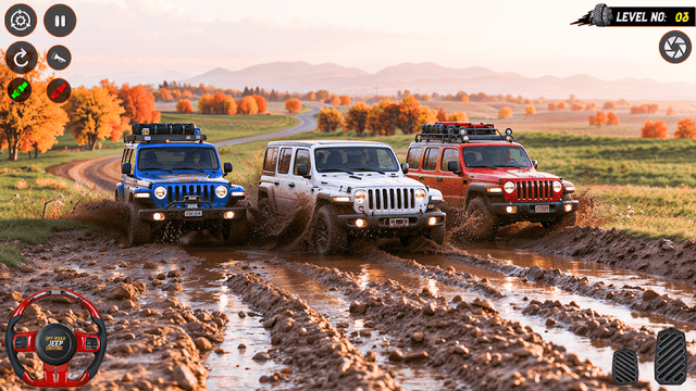 SUV Jeep 4x4 Offroad Games screenshot 2