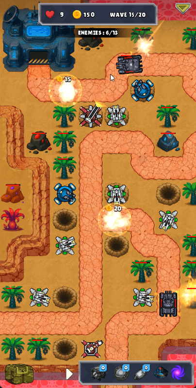 Battle Turret Defense screenshot 1
