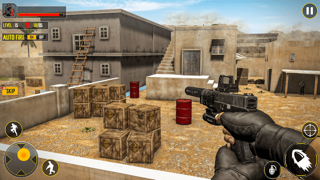 Desert Missions Gun Fight 3D screenshot 4