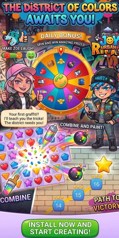 Grumpy Blast: Match 3 Puzzle screenshot 2