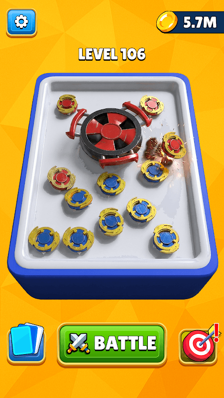 Spinner Merge Fight Game screenshot 3