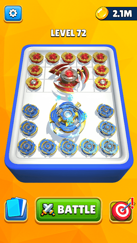 Spinner Merge Fight Game screenshot 2
