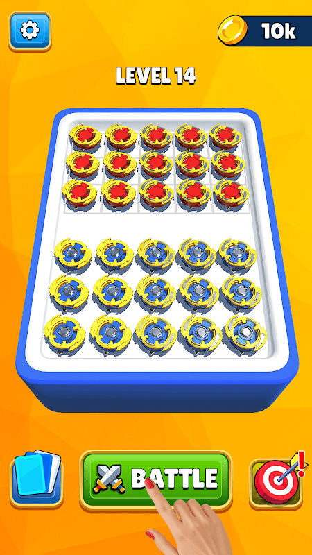 Spinner Merge Fight Game screenshot 1