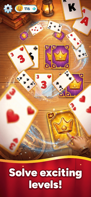 Capture 1 de Solitaire Kingdom Quest