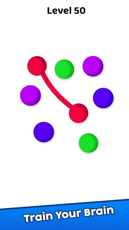 Connect Color Ball Puzzle Game screenshot 3