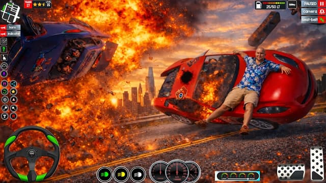 Mega Car Crash Simulator : 3d screenshot 5