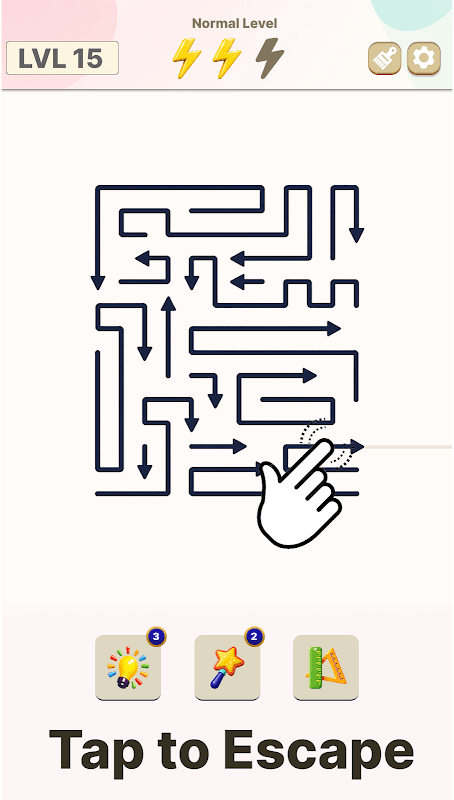 Arrow Puzzle Escape Game screenshot 1