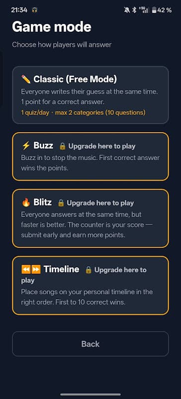 MusicQuizem: Music Quiz Game screenshot 1