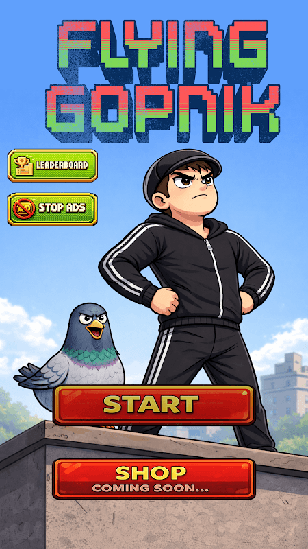 Flying Gopnik screenshot 4