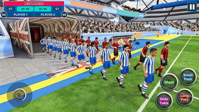 Pro Soccer Star Football Games screenshot 1