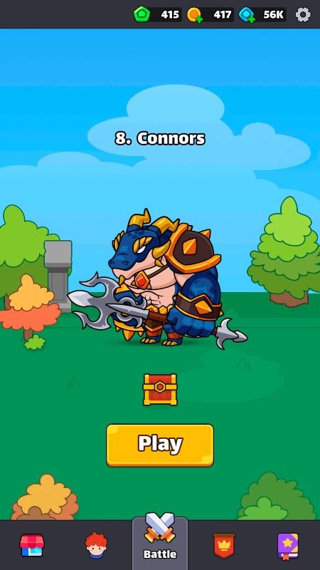 Lucky RPG — Roguelike Battler screenshot 2
