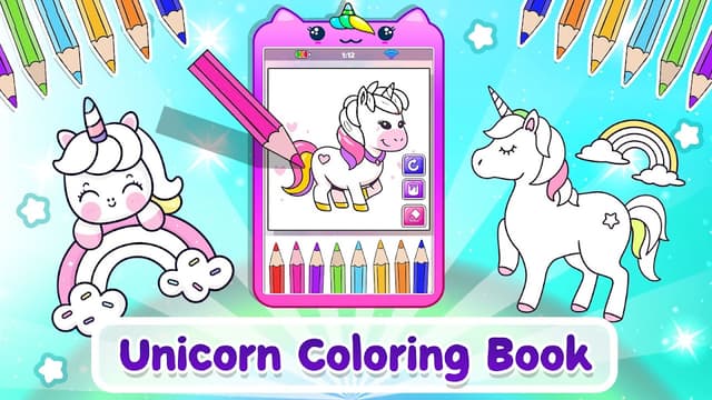 Unicorn phone mobile toy games screenshot 2