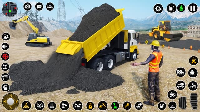 Construction Dump Truck Sim screenshot 1