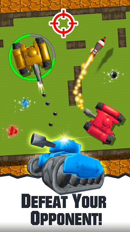 2 Player Tank Wars screenshot 3