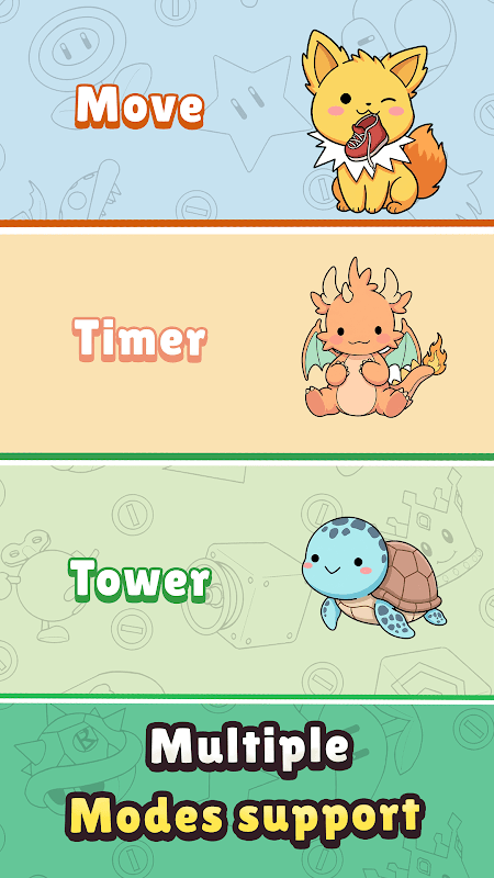 Edramon: Tile Match screenshot 2
