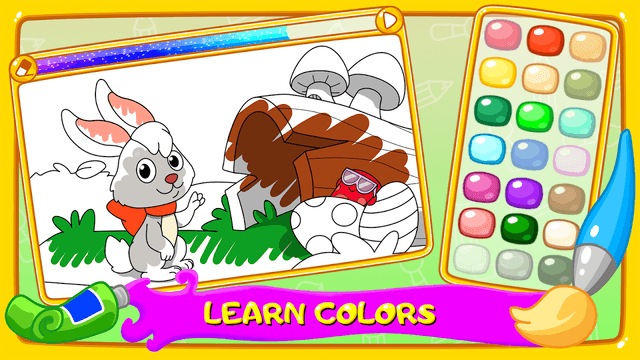 Colouring & drawing kids games screenshot 4