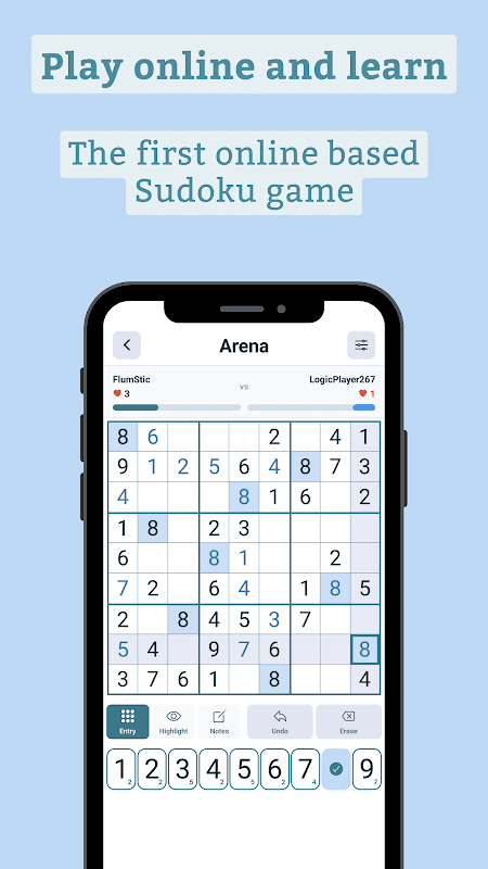 Sudoku Arena : Online Sudoku screenshot 1