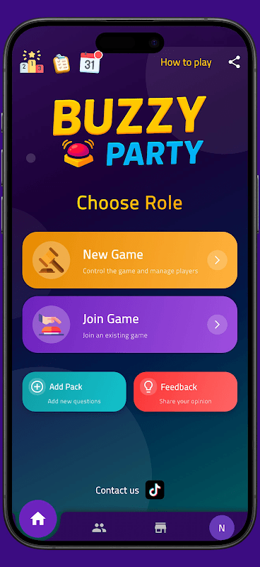 Buzzy Party: Imposter امبوستر screenshot 1