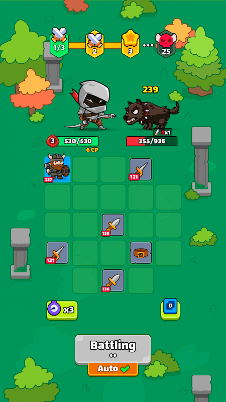 Lucky RPG — Roguelike Battler screenshot 3