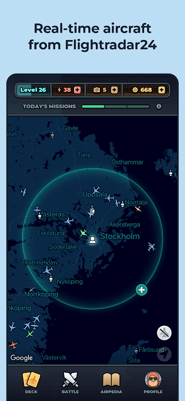 Skycards by Flightradar24 screenshot 1