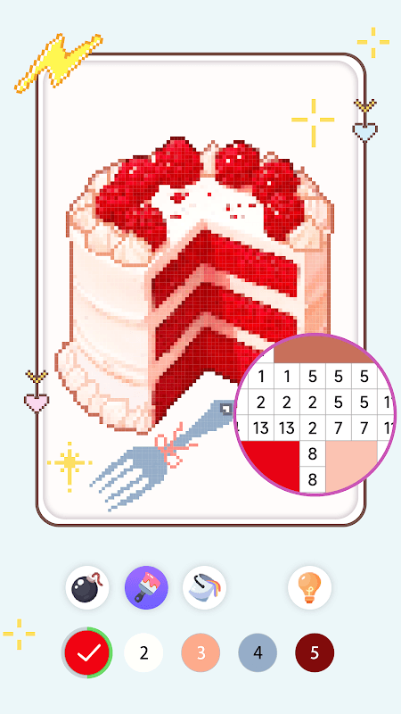 Coloring Pixel: Kids Pixel Art screenshot 1