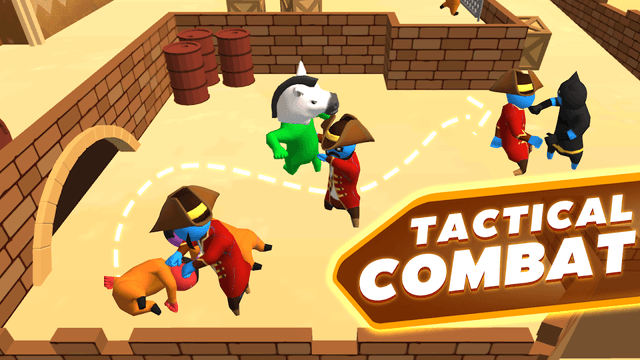 Jelly Dudes: Ragdoll Party screenshot 2