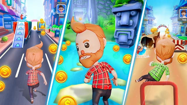Endless Runner Game - City Run screenshot 5