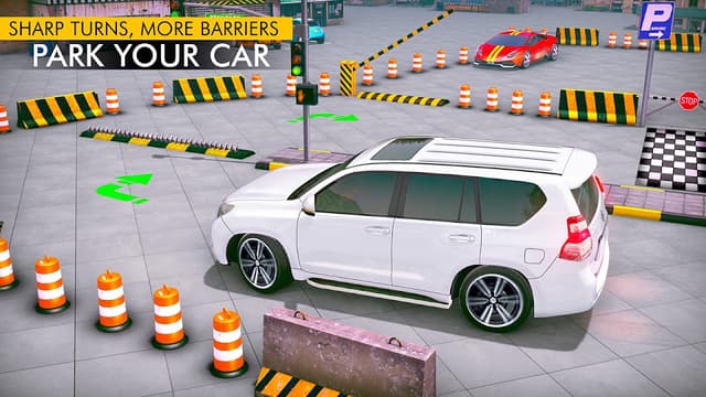 Real Prado Game: Parking Zone screenshot 1