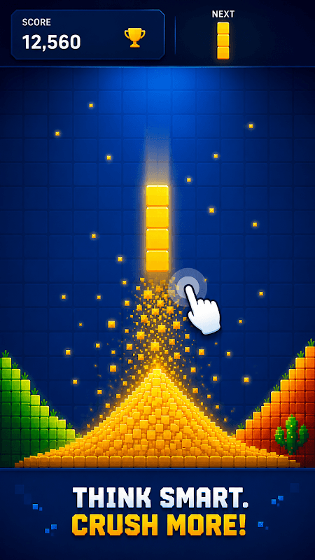 Sand Block: Color Match Puzzle screenshot 1