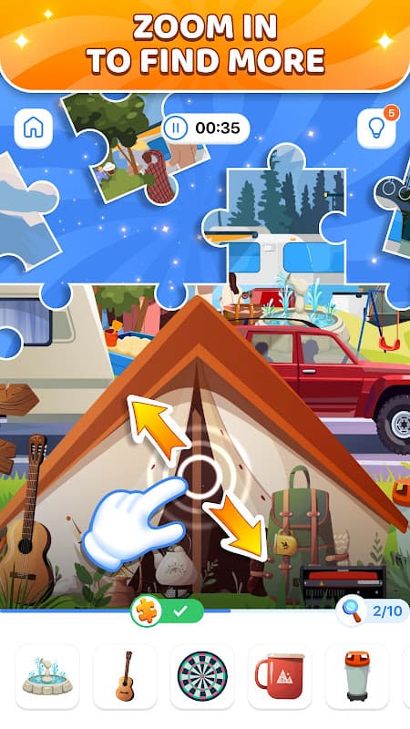Puzzle Seek：Jigsaw Item Search screenshot 4