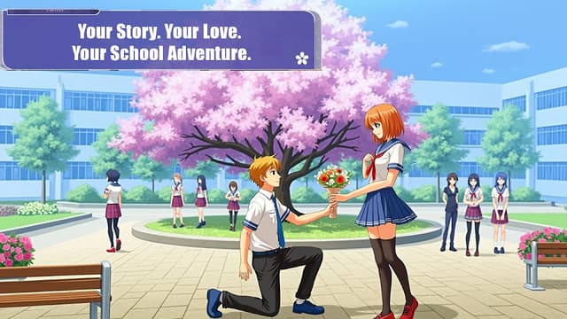 Anime School Sim Love Life 25 screenshot 5