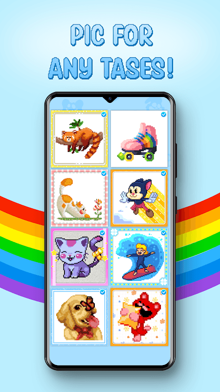 Pixel by Color: Pixel Art screenshot 1
