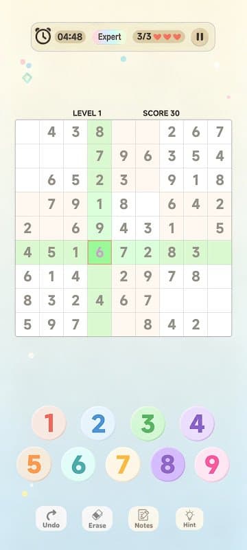 Sudoku screenshot 6