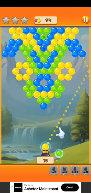 Bubble Bloom Shooter screenshot 1