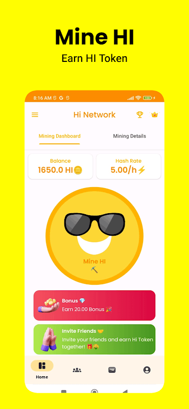 Hi Network screenshot 1