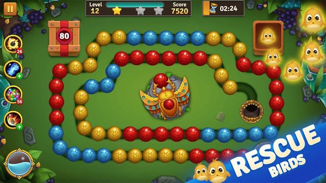 Jungle Marble Blast screenshot 2