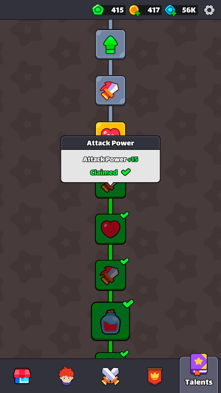 Lucky RPG — Roguelike Battler screenshot 6