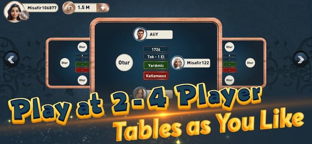 101 Okey Social Rummy Game screenshot 5
