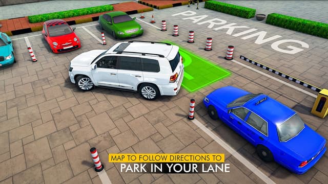 Real Prado Game: Parking Zone screenshot 5