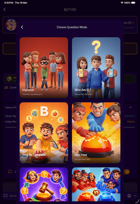 Buzzy Party: Imposter امبوستر screenshot 6