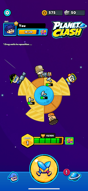 Planet Clash screenshot 1