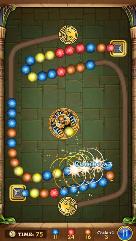 Egypt Marble Crush screenshot 2
