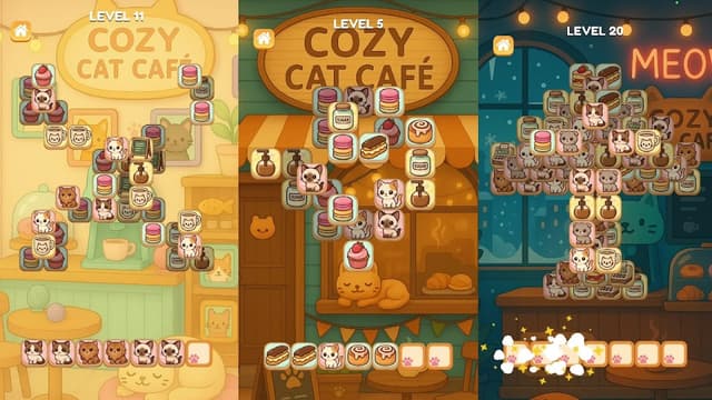Cozy Cat Café screenshot 1