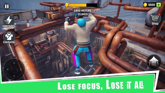 Going Up Rooftop - Parkour 3D screenshot 3