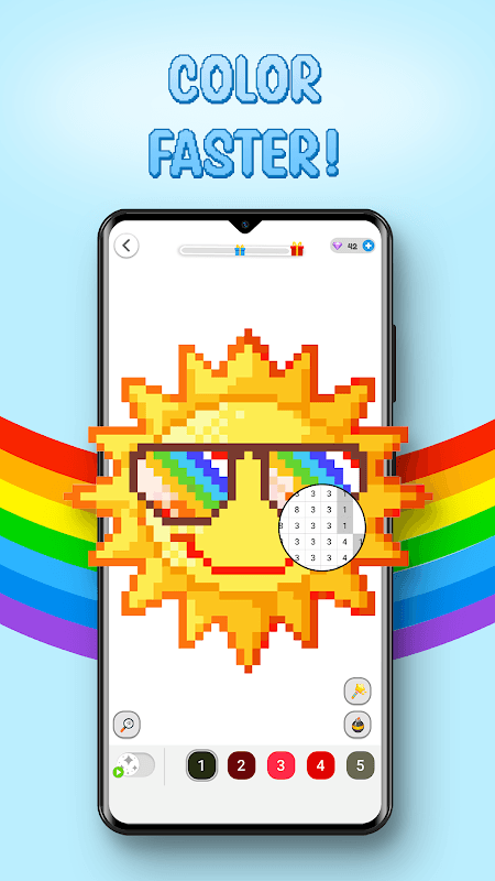 Pixel by Color: Pixel Art screenshot 3