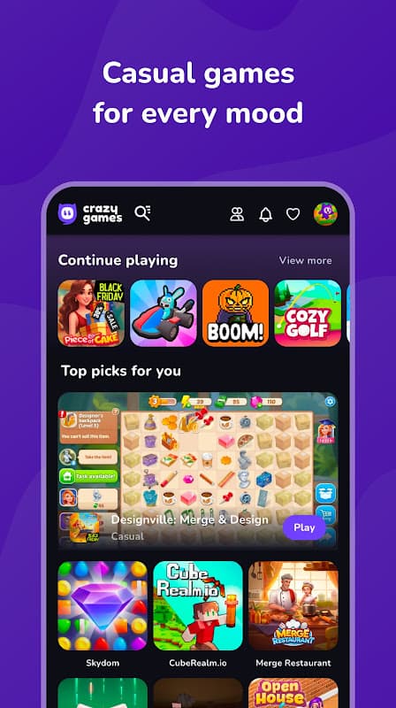 CrazyGames: Play 2500+ Games screenshot 3